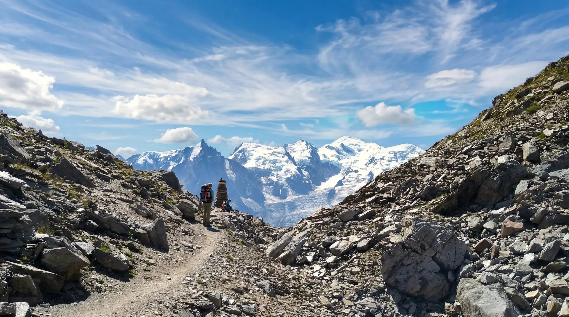 Vaellus Bréventille La Flégèrestä: TMB:n etappi 11 kohti Les Houchesia