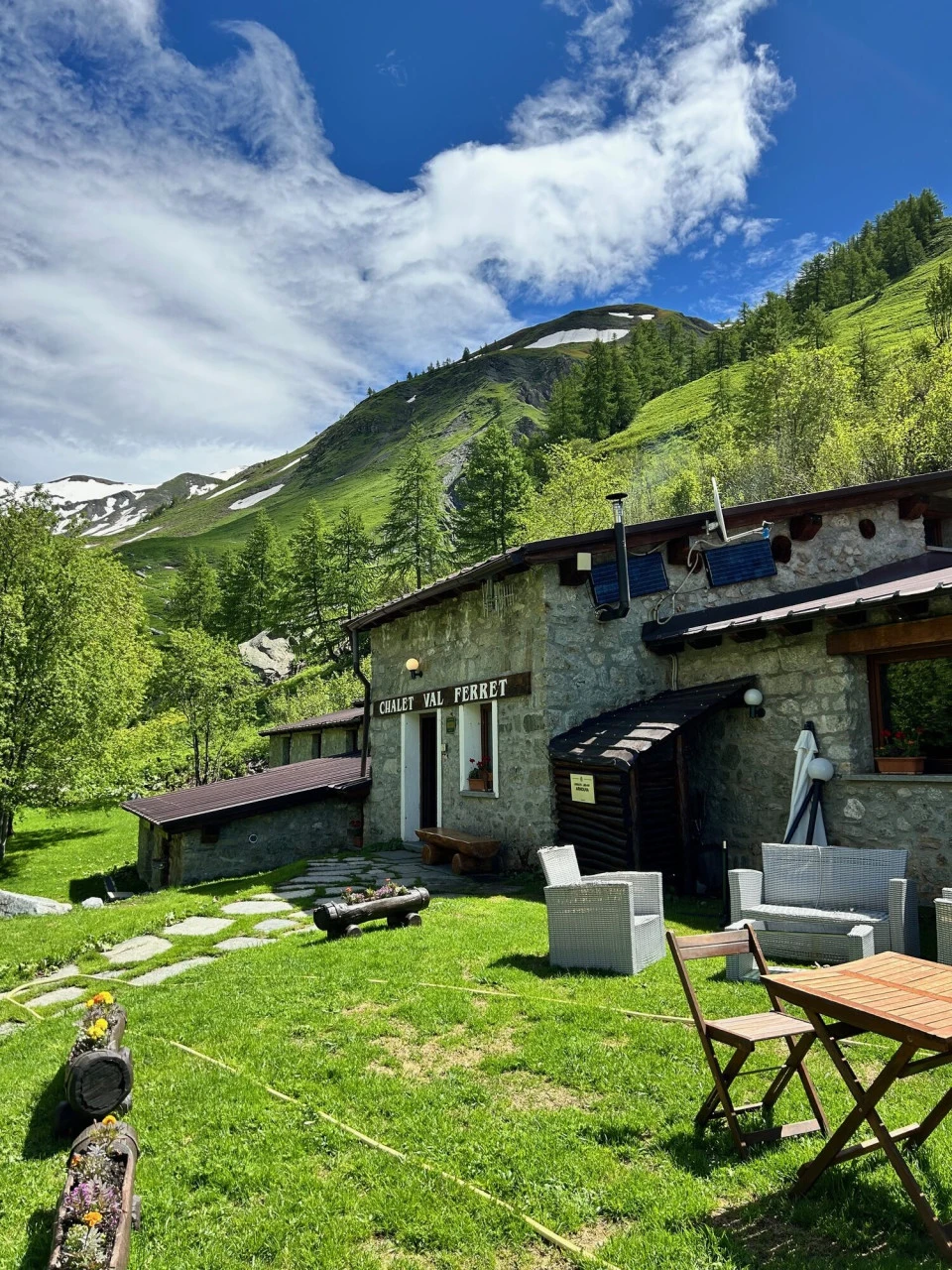 Hôtel Lavachey italialaisessa Val Ferretissä