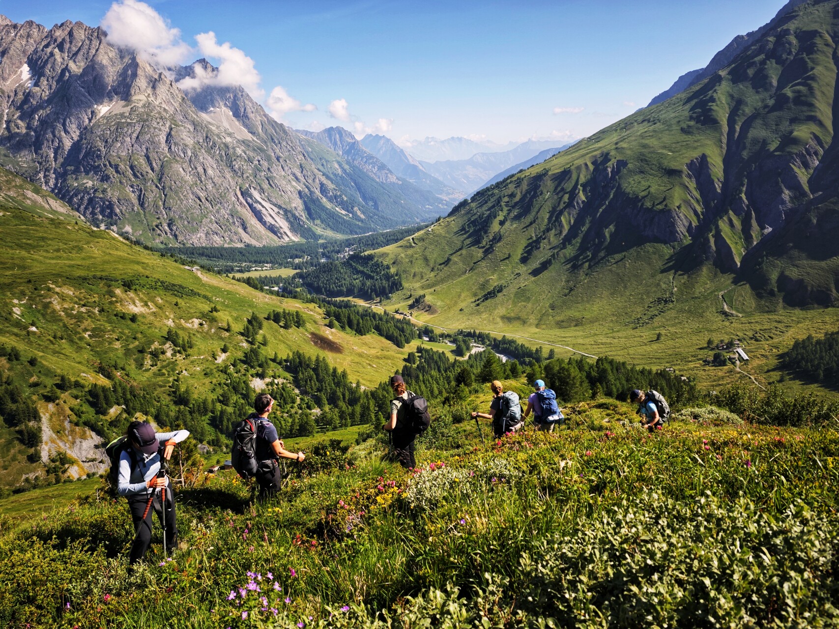 Tour du Mont-Blanc 5 päivässä - Etapit ja vinkit